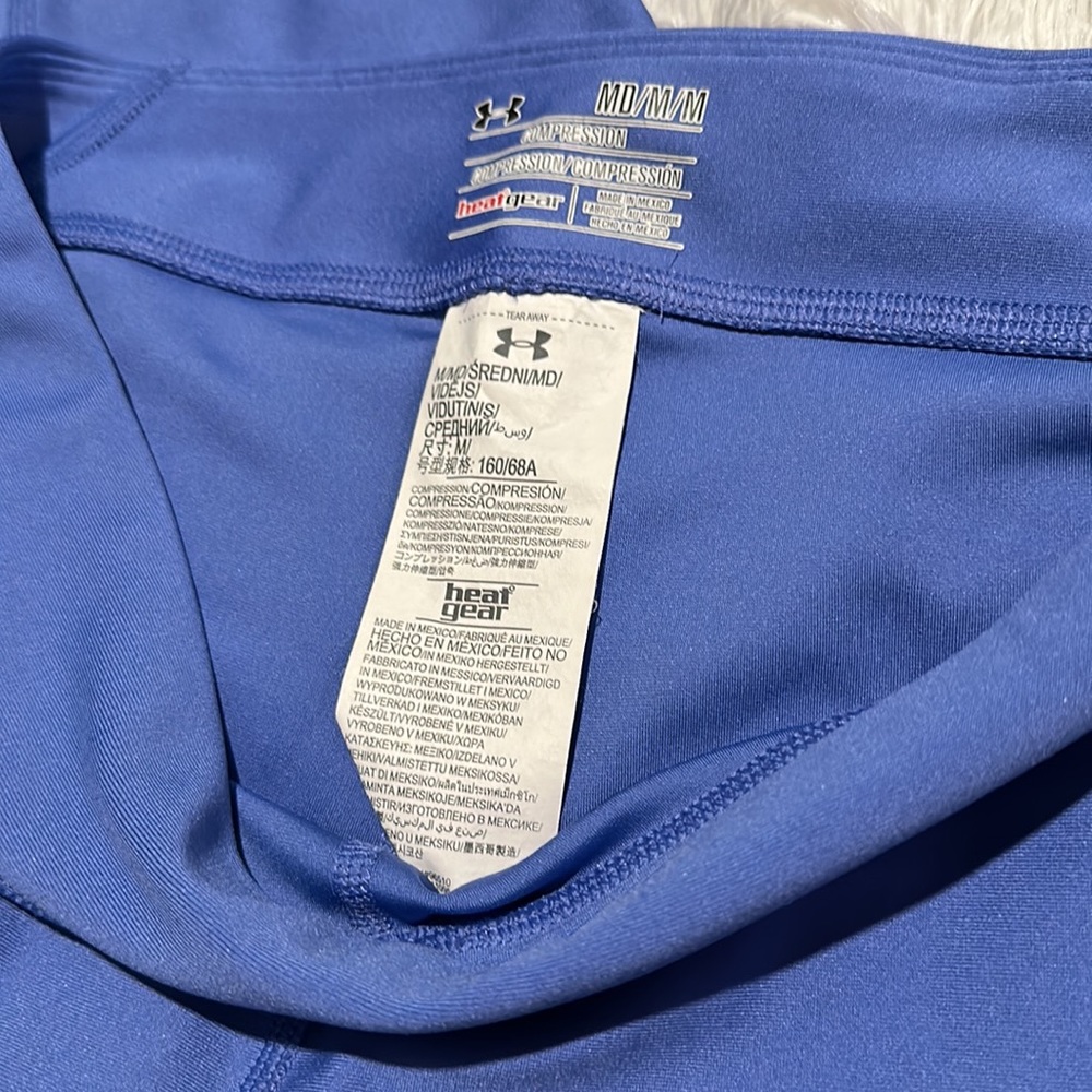 Under Armor Compression Leggings Medium Heat Gear - image 3